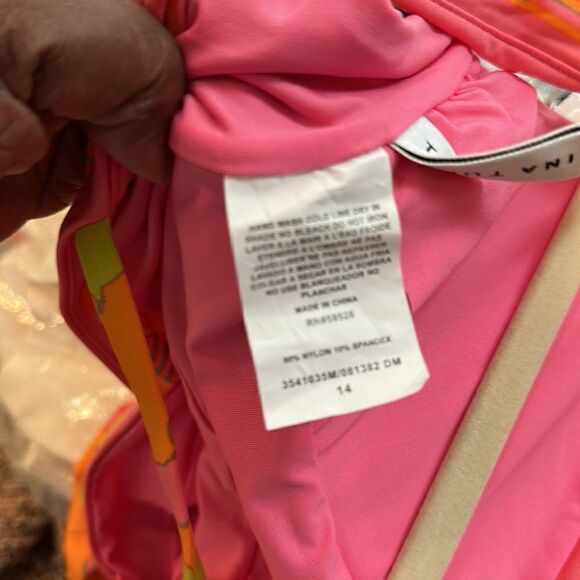 Trina Turk Playa De Flor One-piece Swimsuit 14 - Picture 10 of 10